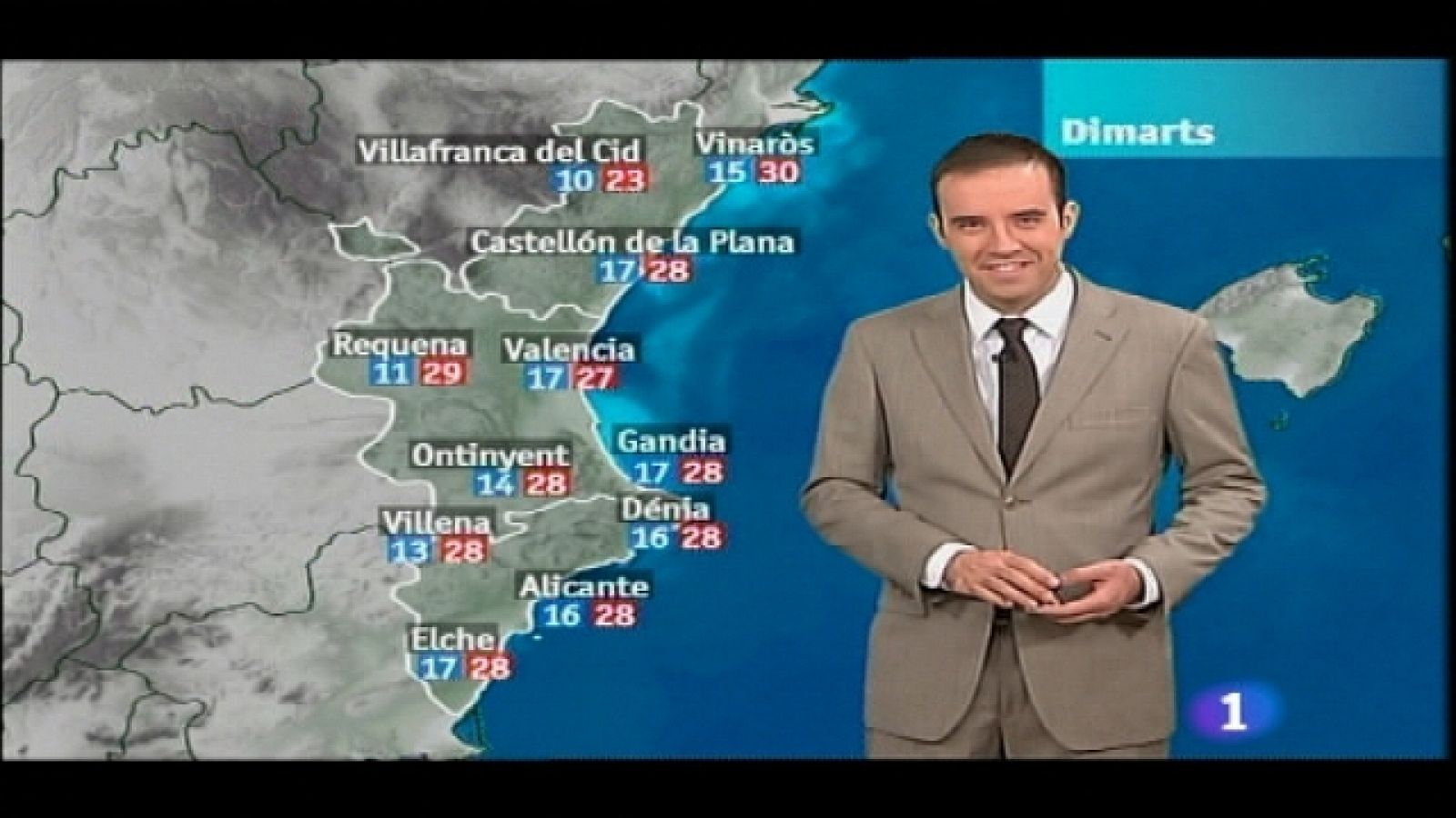 L'informatiu - Comunitat Valenciana: El tiempo en la Comunidad Valenciana - 03/10/11 | RTVE Play