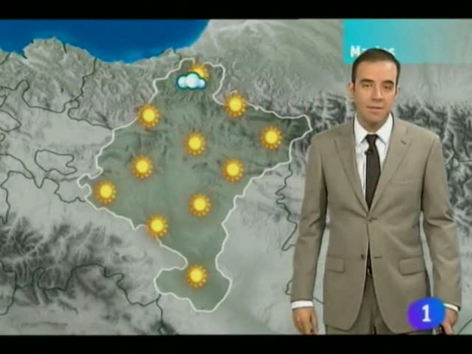 El Tiempo en la Comunidad de Navarra 03/10/11 | Ver