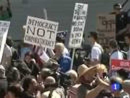 Telediario 1 - "Ocupemos Wall Street"