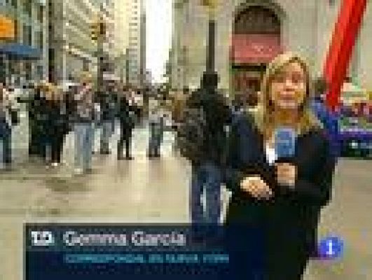 Telediario 1 - Movimiento "Ocupemos Wall Stret"