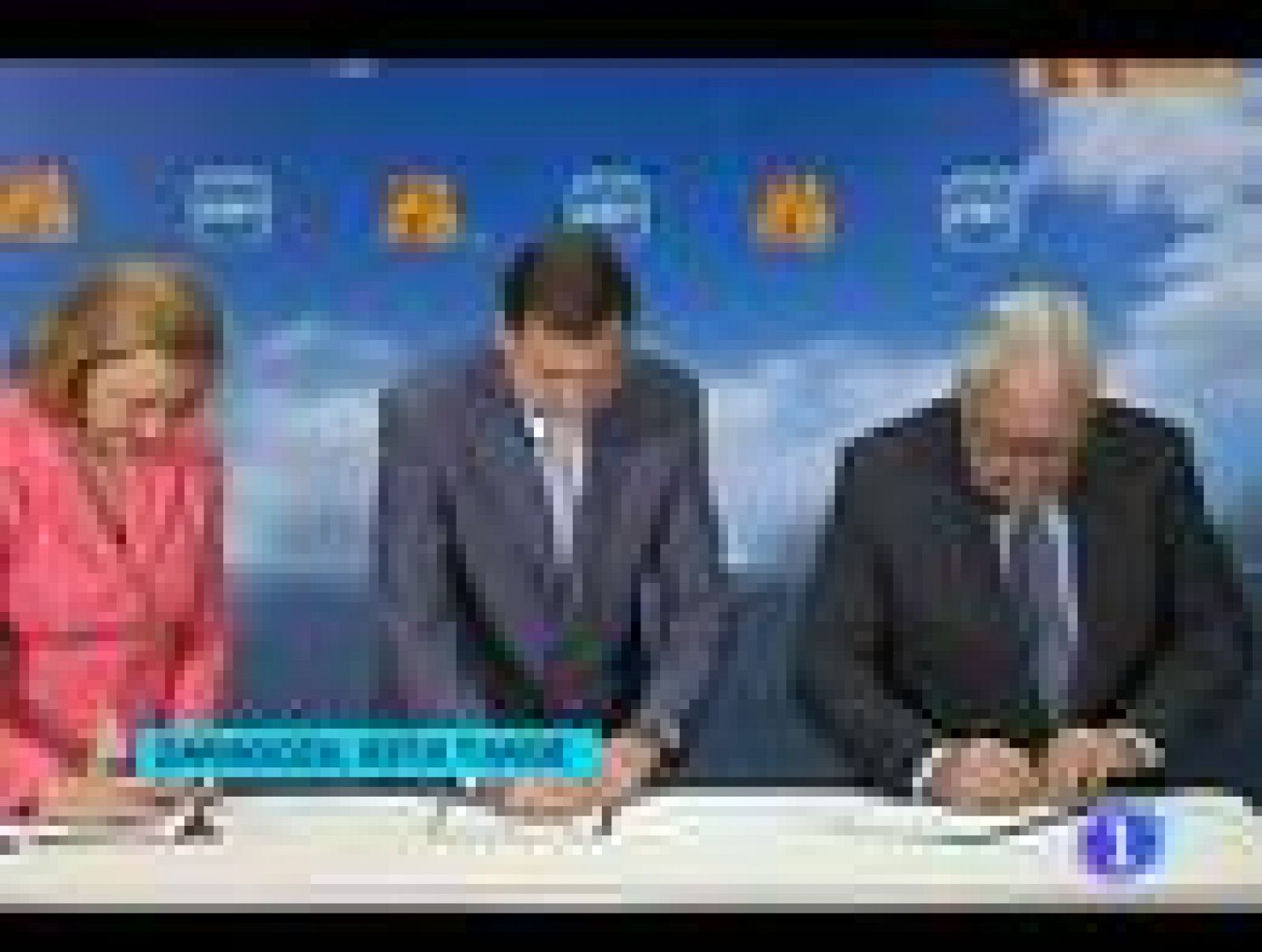 Sin programa: Rajoy firma con el PAR una coalición electoral  para "gobernar España y crear empleo" | RTVE Play