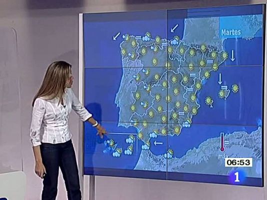 El tiempo - Jornada de mucho sol y altas temperaturas en gran parte del país