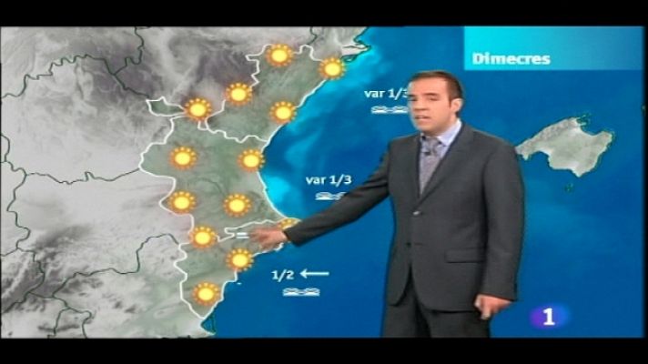 L'informatiu - Comunitat Valenciana - El tiempo en la Comunidad Valenciana - 04/10/11