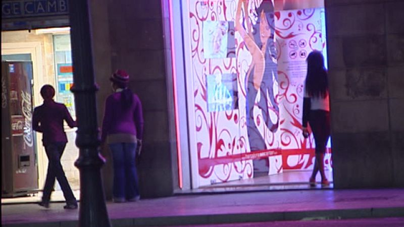 La prostitución toma las calles del Barrio Gótico de Barcelona