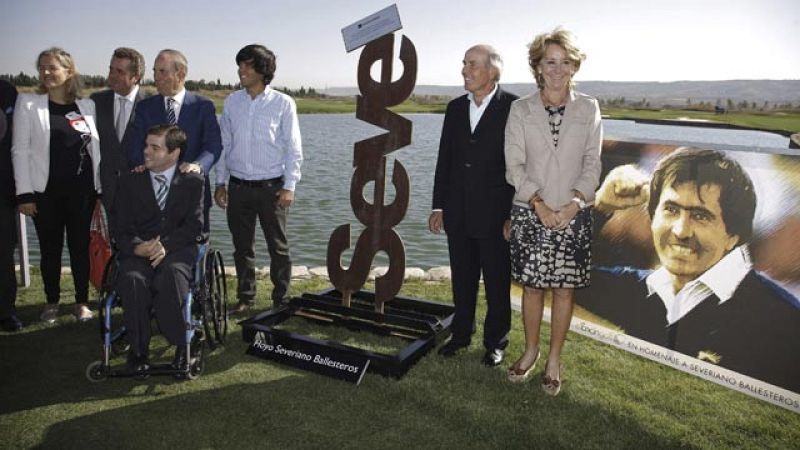 Madrid homenajea a Seve Ballesteros 
