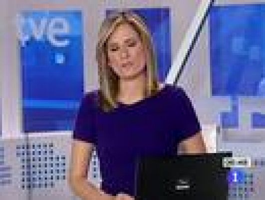 Telediario 1 - Amanda Knox, "abrumada" a su regreso a EE.UU. tras cuatro años de prisión en Italia