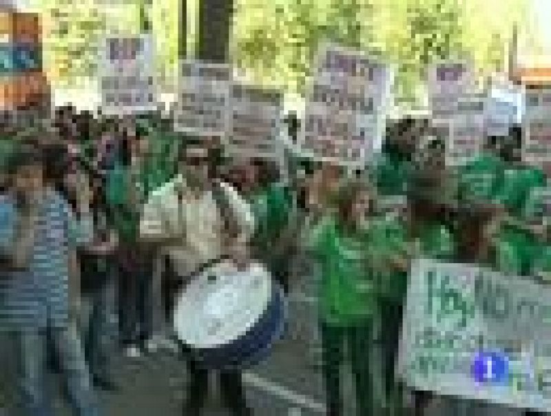 Quinta jornada de huelga en los institutos de Secundaria de Madrid