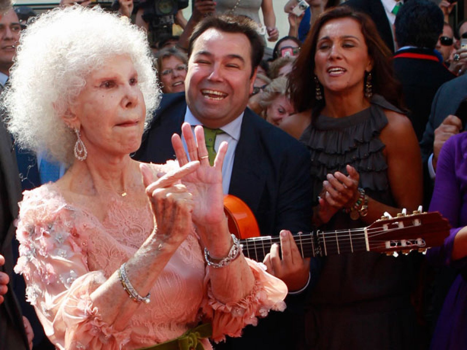 Boda de la Duquesa de Alba y Alfonso Díez en Sevilla