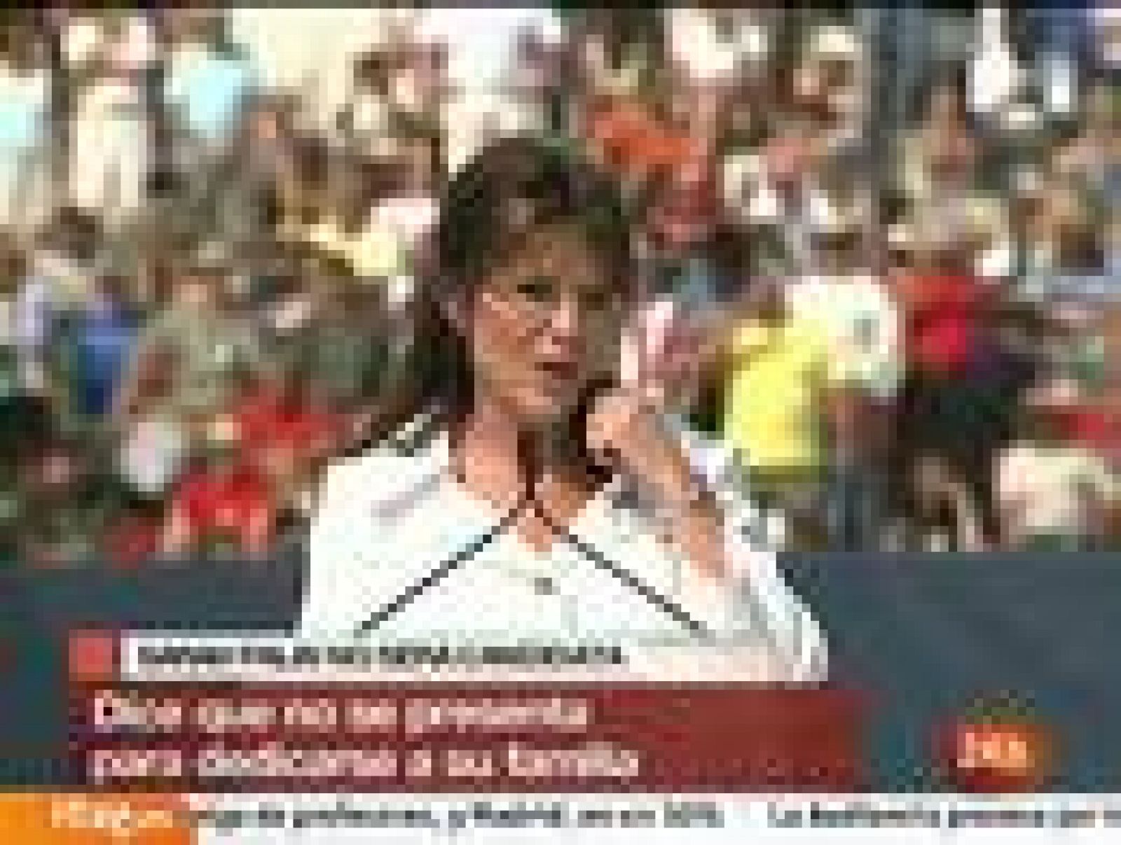  Sarah Palin, exgobernadora de Alaska, ha anunciado que, tras muchas "oraciones" y estudiarlo seriamente, no se postulará a la candidatura presidencial republicana para los comicios de 2012.