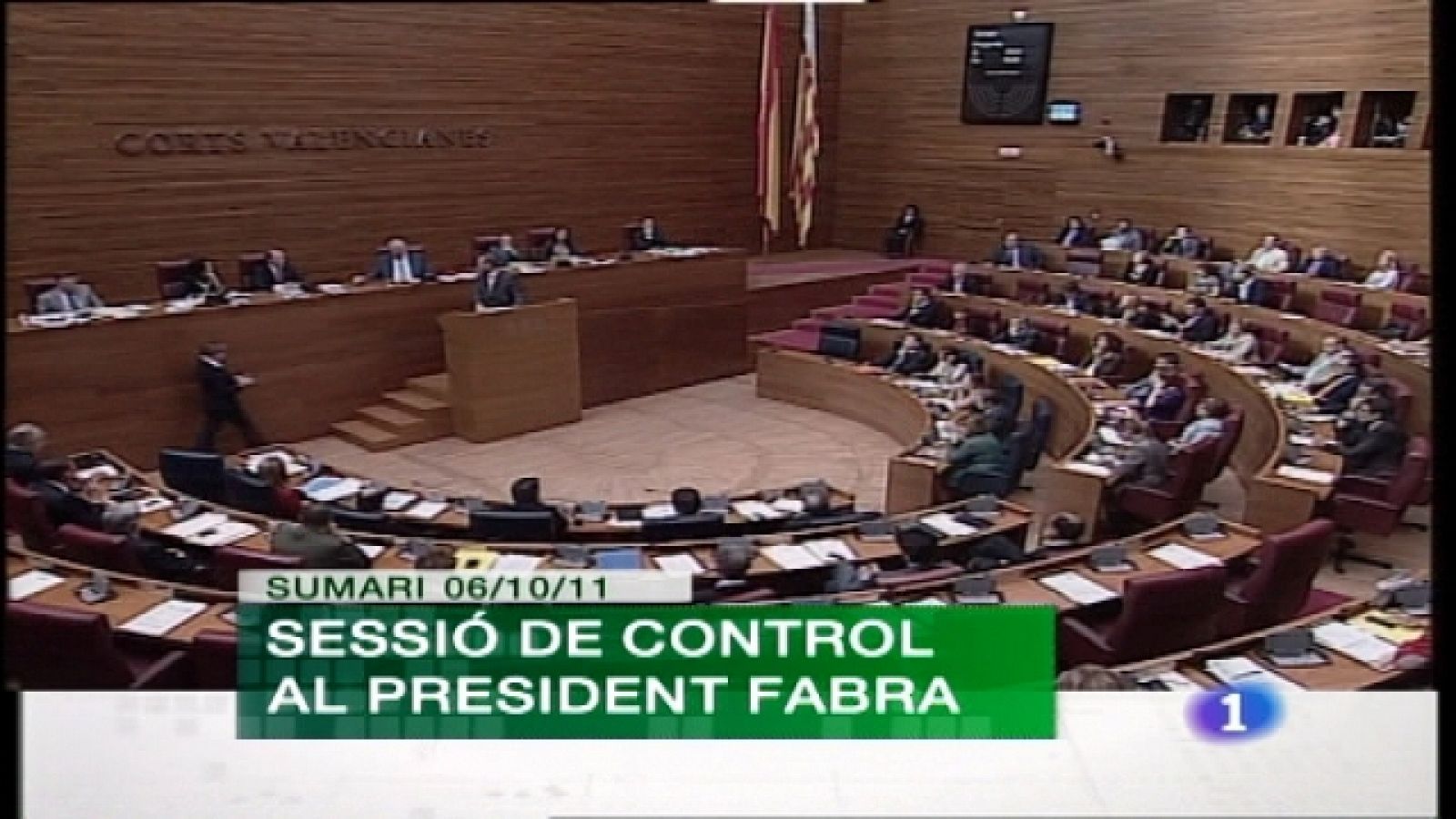 L'Informatiu-Comunitat Valenciana - 06/10/11 - Ver ahora