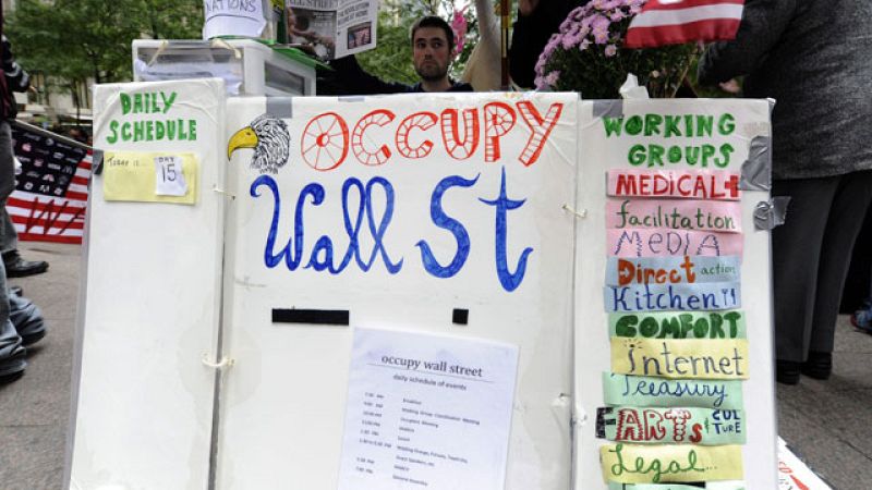 Miles de indignados volvieron a tomar anoche las calles de Nueva York