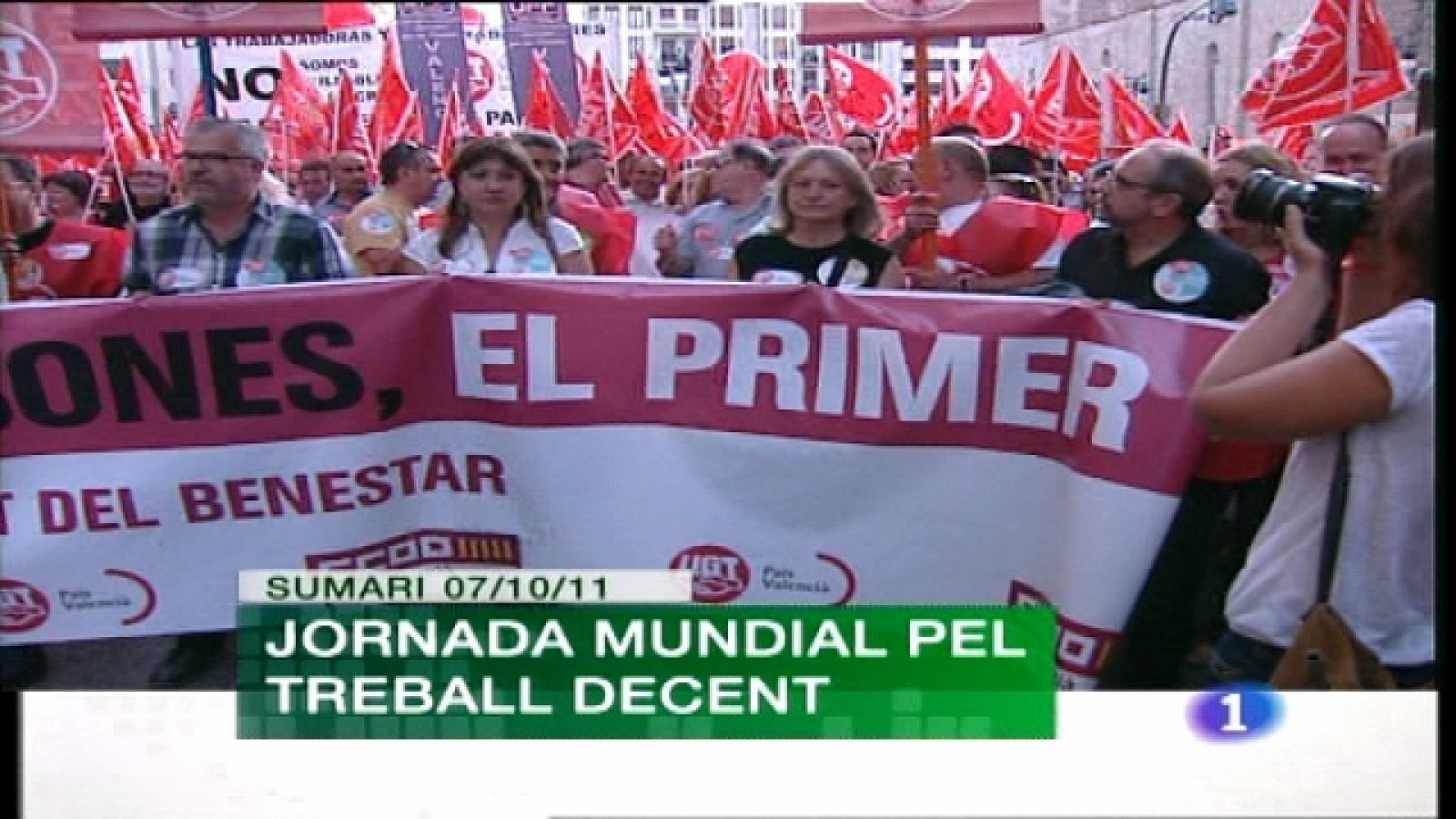 L'informatiu - Comunitat Valenciana: Comunidad Valenciana en 2' - 07/10/11 | RTVE Play