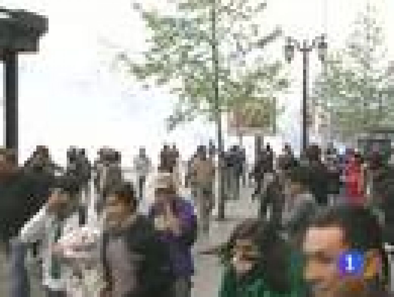 250 jovenes chilenos están detenidos después de la última manifestación estudiantil