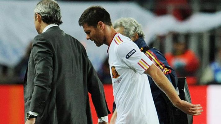 Telediario 1 - Susto por Xabi, preocupación por Torres