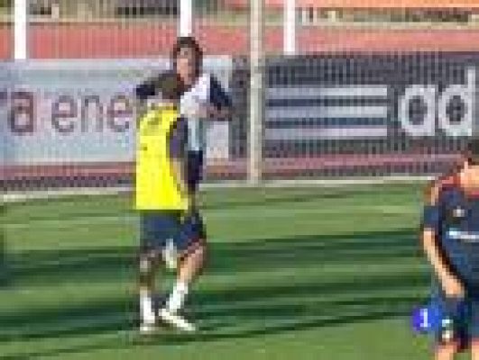 Telediario 1 - España se entrena en Madrid