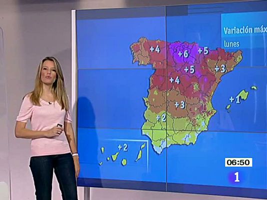 El tiempo - Un anticiclón recupera las altas temperaturas