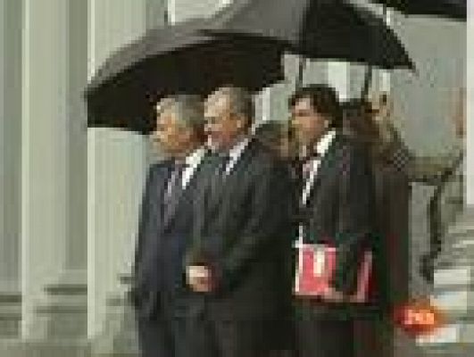 Telediario 1 - Parte de Dexia, nacionalizada