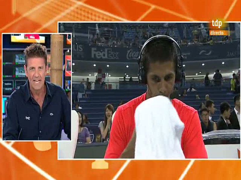 El madrileño se muestra satisfecho ante TVE por su primera victoria en Shanghai después de dos años de sequía