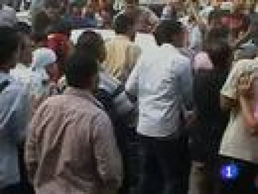 Telediario 1 - 200 heridos y 25 muertos en Egipto