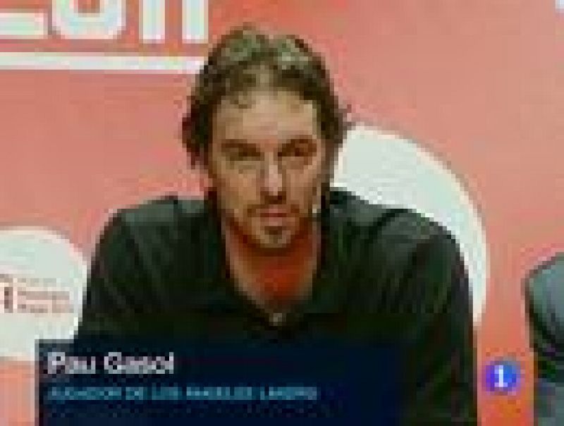 Pau Gasol ha asegurado, tras recibir un premio en La Rioja, que el mensaje de los jugadores de la NBA es claro: "Queremos jugar".