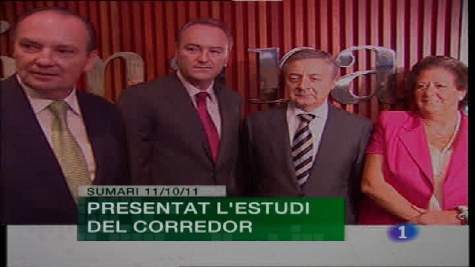 L'informatiu - Comunitat Valenciana: Comunidad Valenciana en 2' - 11/10/11 | RTVE Play