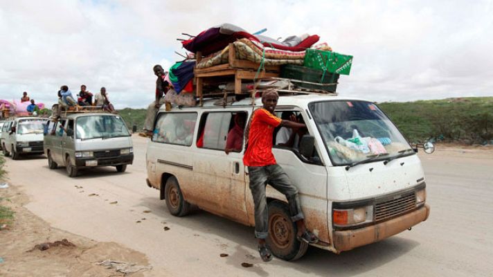 Telediario 1 - Se busca expulsar Al-Shabab