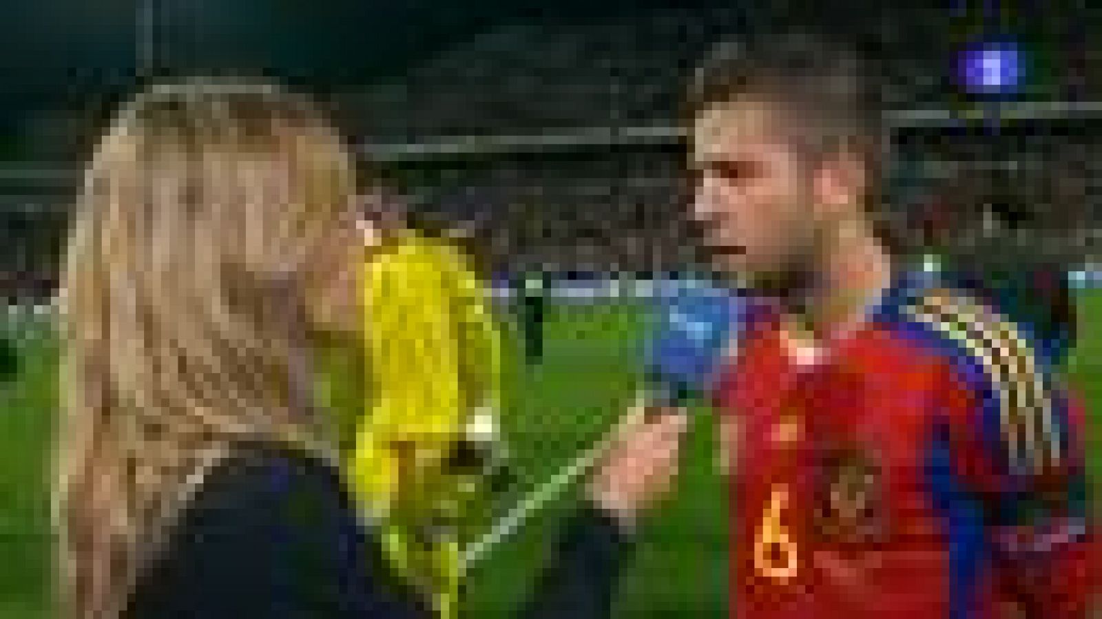 Uno de los protagonistas del encuentro entre España y Escocia ha sido el debutante Jordi Alba. El lateral izquierdo catalán ha hecho un gran partido tanto en defensa como en ataque. Además el primer gol de Silva nace de una jugada por su banda que ac