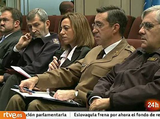 Informativo 24h - Chacón habla con las tropas