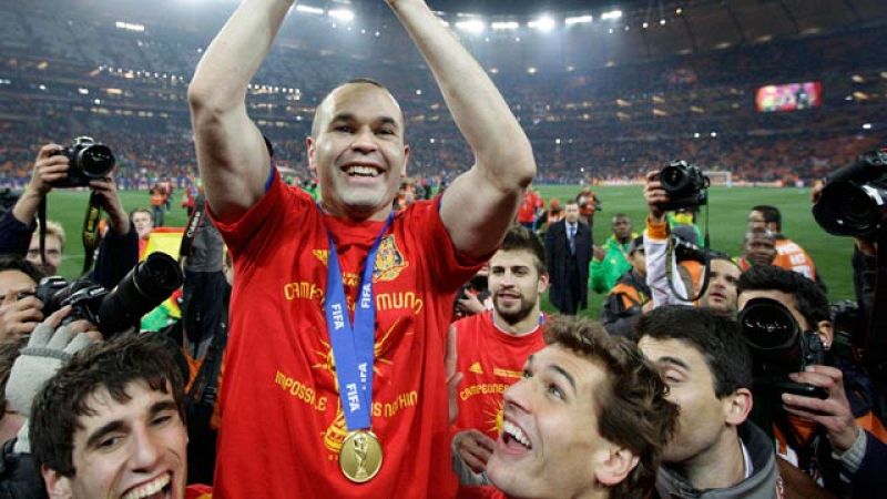 Iniesta, campeón solidario 