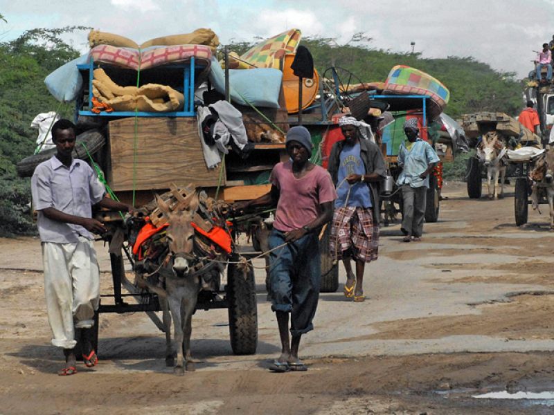  La violencia empeora la hambruna en Somalia