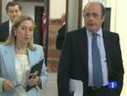 Telediario 1 - La DIP no llama a los ministros