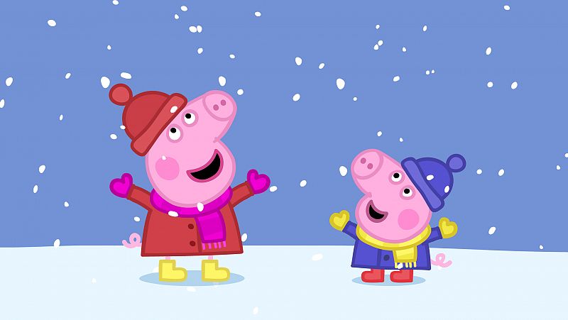 Romance Listo Ilustrar Peppa Pig - Un frío día de invierno - RTVE.es