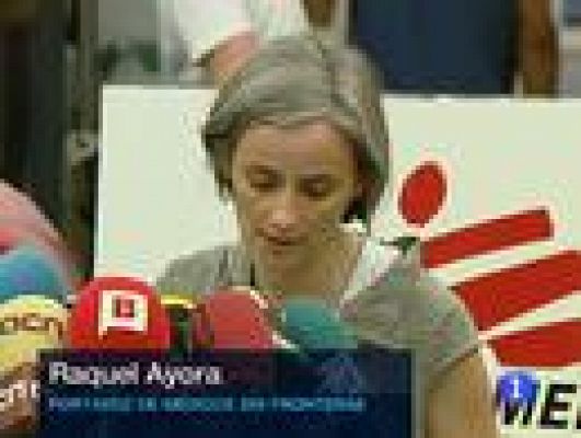 Telediario 1 - Dos cooperantes españolas de MSF secuestradas en un campo de refugiados de Kenia