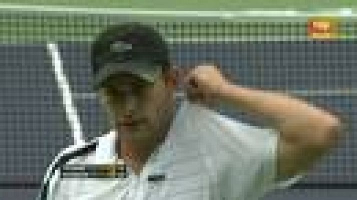 - Ferrer sufre pero gana a Roddick