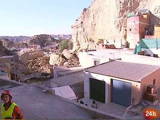 La mañana - Desprendimiento de tierra