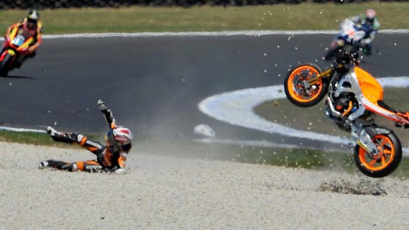 Problemas para Márquez en Australia 