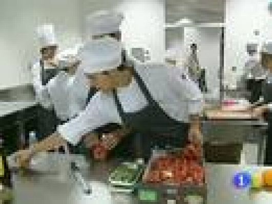 Telediario 1 - Así son las clases del Basque Culinary Center