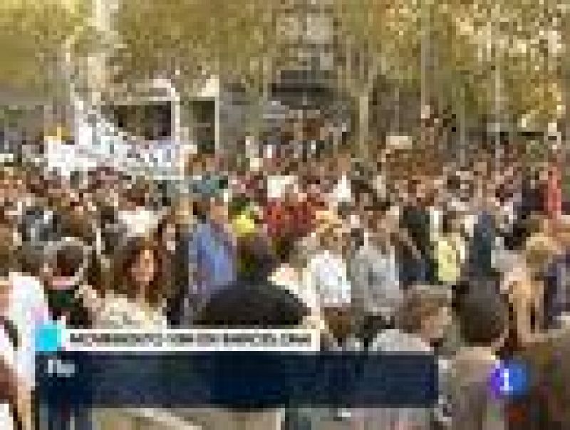 En al menos 60 ciudades españolas se han sucedido las protestas de 'indignados'.