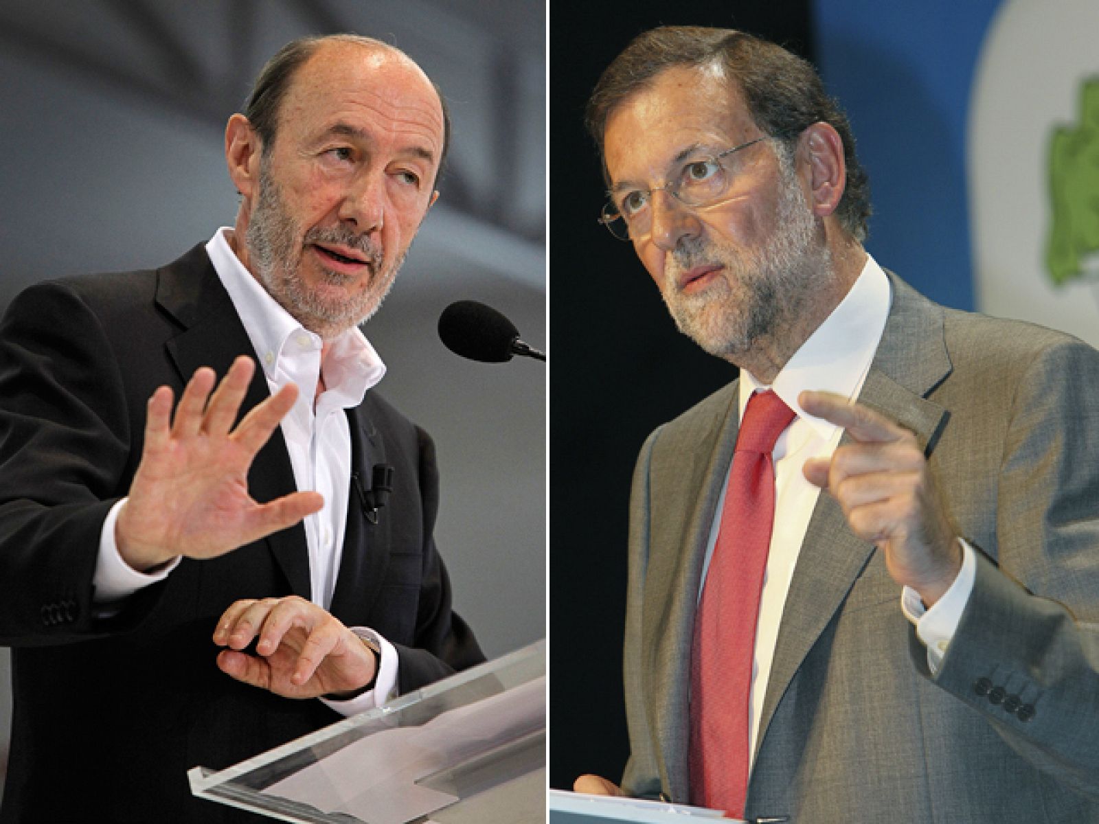 PP y PSOE pactan un único debate televisado entre Rajoy y Rubalcaba el 7 de noviembre