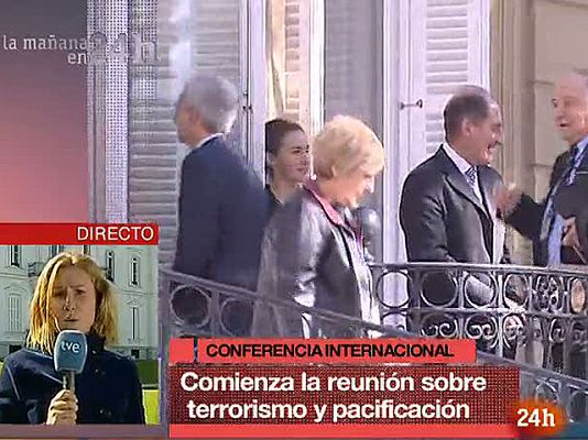 Informativo 24h - Llegan los participantes de la Conferencia de paz de San Sebastián