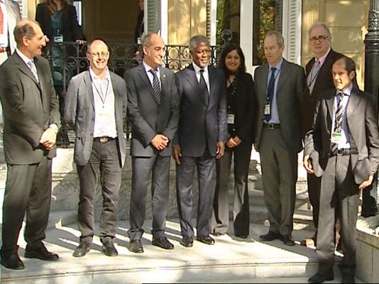 Informativo 24h - Kofi Annan llega a la Conferencia de San Sebastián