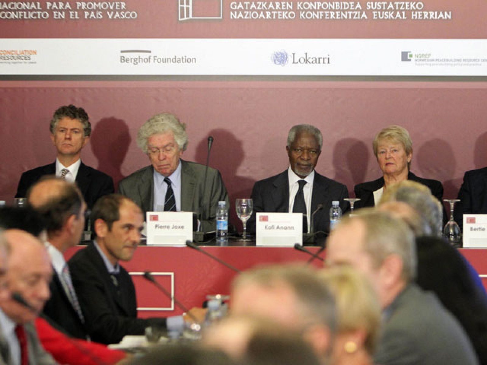 Se ha iniciado en San Sebastián la conferencia internacional sobre el final de ETA