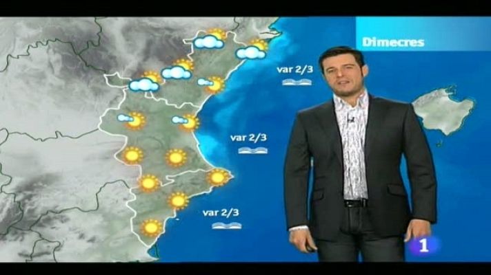 L'informatiu - Comunitat Valenciana - El tiempo en la Comunidad Valenciana - 18/10/11
