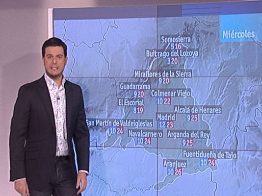 Informativo de Madrid - El tiempo en la Comunidad de Madrid - 18/10/11