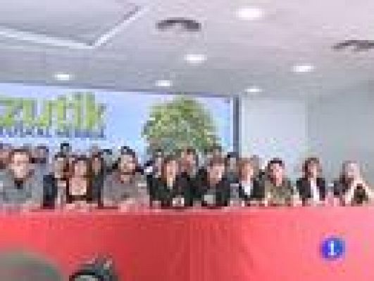 Telediario 1 - La izquierda abertzale espera una "respuesta positiva" de ETA a la Conferencia