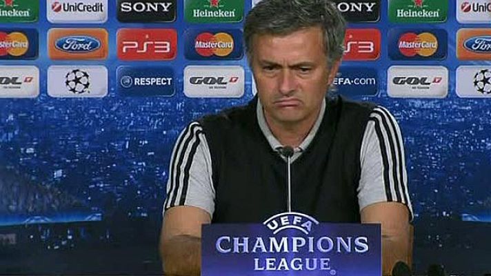 Champions League - Mourinho se queja del gol anulado