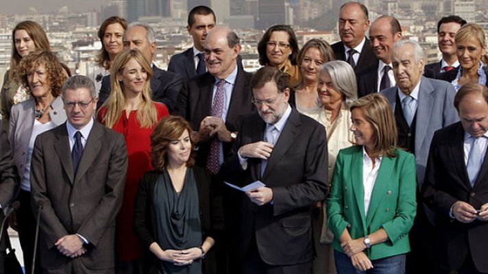 Telediario 1 - Fin de ETA, según Rajoy y Zapatero