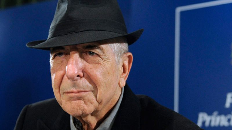 Leonard Cohen llega a Oviedo, dónde recibirá el Premio Príncipe de Asturias de las Letras