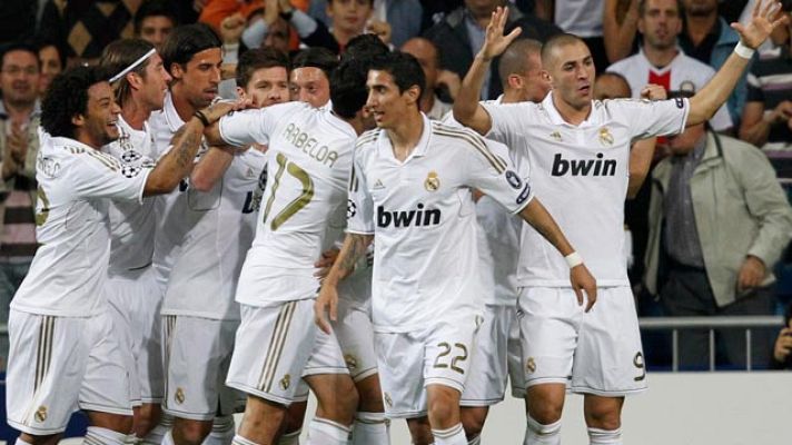 Telediario 1 - El Madrid golea al Lyon