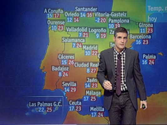 El tiempo - Descenso en las temperaturas
